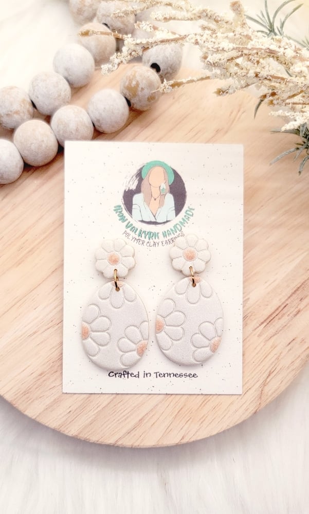 Image of Flower Egg Dangles