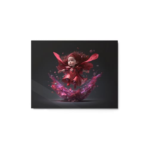 Image of Marvel Babies - Scarlet Witch | Metal Glossy Print