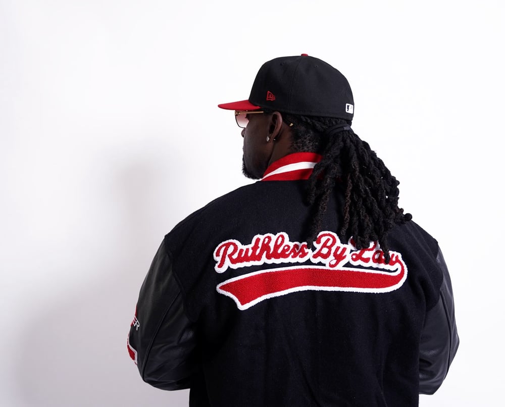 Image of RBL Posse Varsity Jackets (Black/Red)