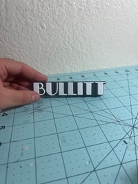 Image 1 of 2008-09 Mustang BULLITT Grille Emblem
