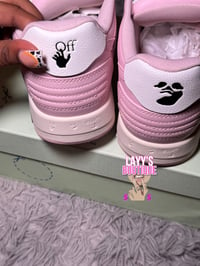 Image 5 of Pink Off-White Sneakers 