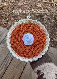 Image 3 of Crochet Pie Potholders/Heat Pads