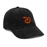 Image 2 of Orange Slice Corduroy Dad Cap