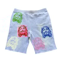 Image 2 of JESUS FACE SHORTS