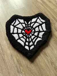 Halloween Spiderweb Heart