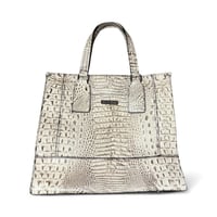 Image 1 of  Calvin Klein Crocodile Embossed Bag
