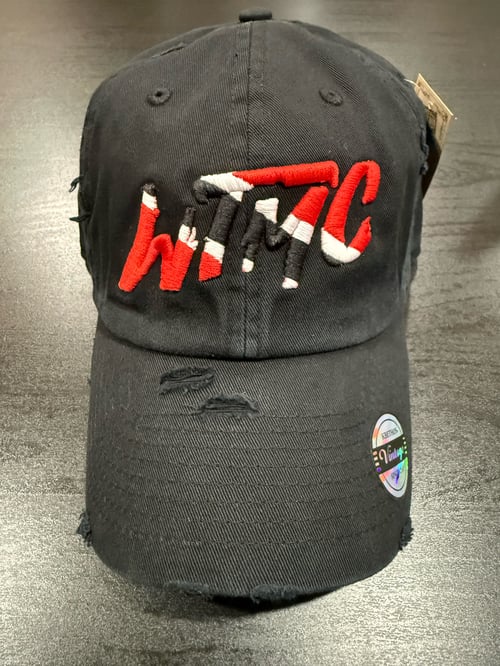 Image of Trini Flag "WTMC" Logo Dad Hat v2