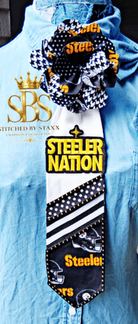 Steelers Rose Necktie 