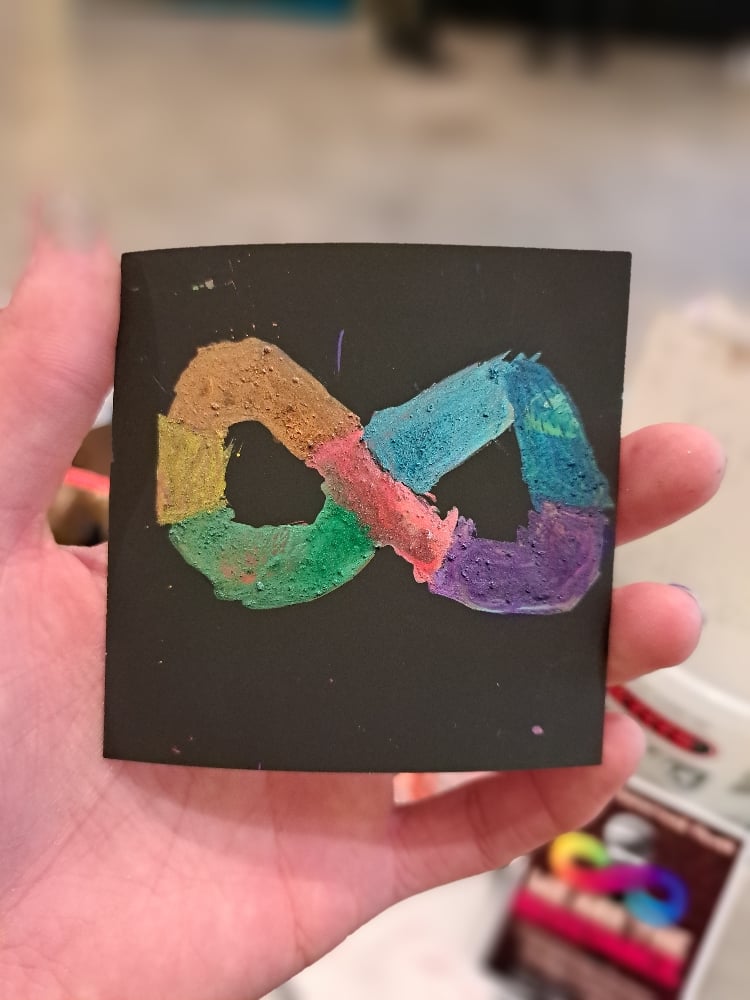 Image of Scratch paper drawings