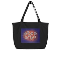 Image 2 of Dandelion Large organic tote bag