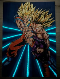 Image 2 of Goku & Gohan KameHameHa