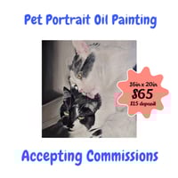 Pet Portrait Oil Painting