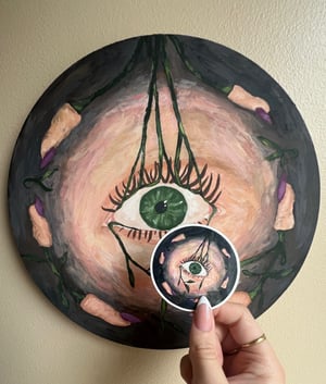 Image of 'Watching You' Sticker