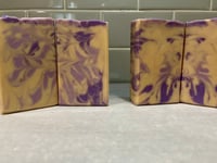 Image 2 of Blue Cedar & French Lavender.  Goat Milk.  Net wt 6oz. 