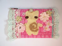 Image 1 of antique bear pouch 