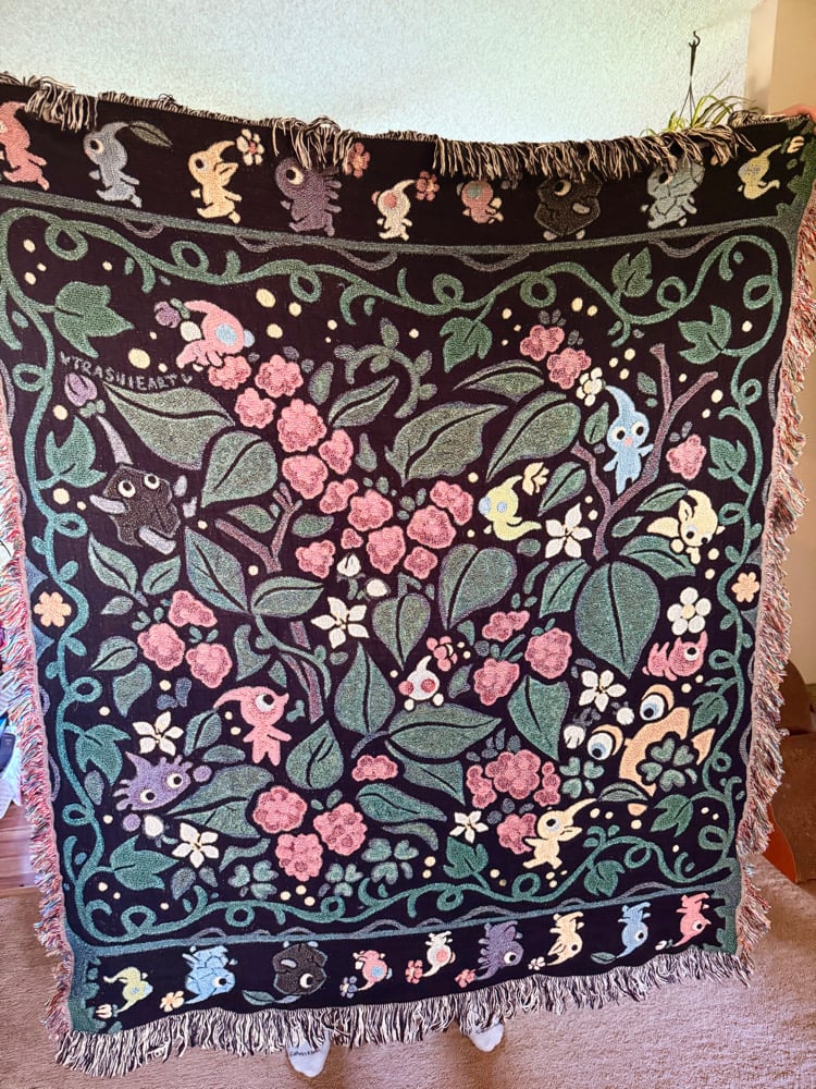 Sprite Friends 50”x 60” Blanket | trashieart