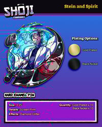 Image 2 of Stein Enamel Pin Pre Order