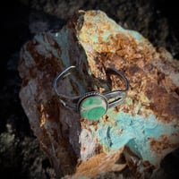 Image 3 of Split Lucin Variscite Cuff- 6”