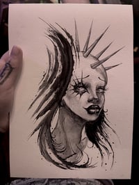 Image 1 of Gothic Clown series (no. 1) Illustration 