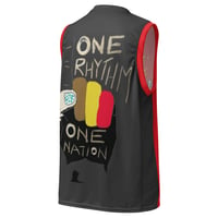Image 2 of ALL-STaRS oF FuNK One Rhythm Jersey Tank Red
