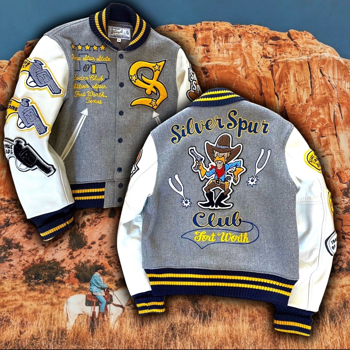 Whitesville 1986-1988 Silver Spurs Rodeo Club 🐎Letterman Varsity