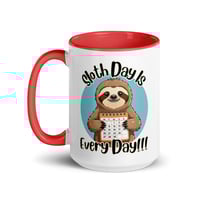 Image 8 of Sloth Day is Every Day Coffee Mug