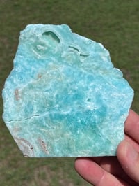 Image 2 of Blue Aragonite Slab #2551