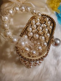 Image 3 of GOLD AND PEARL HANDBAG