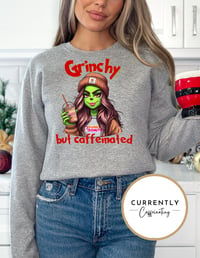 Grinchy but caffeinated (Brunette/Dunkin’ Donuts edition)