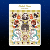 ghibli films - biqqin sticker sheet