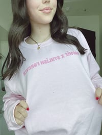 Image 2 of “SOPHIE X STYLISH FOREVER” Light Pink Crewneck! 