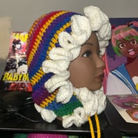 Image 4 of rainbow brite bo peep bonnet