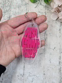 Image 4 of Fast Lane Retro Motel Keychain