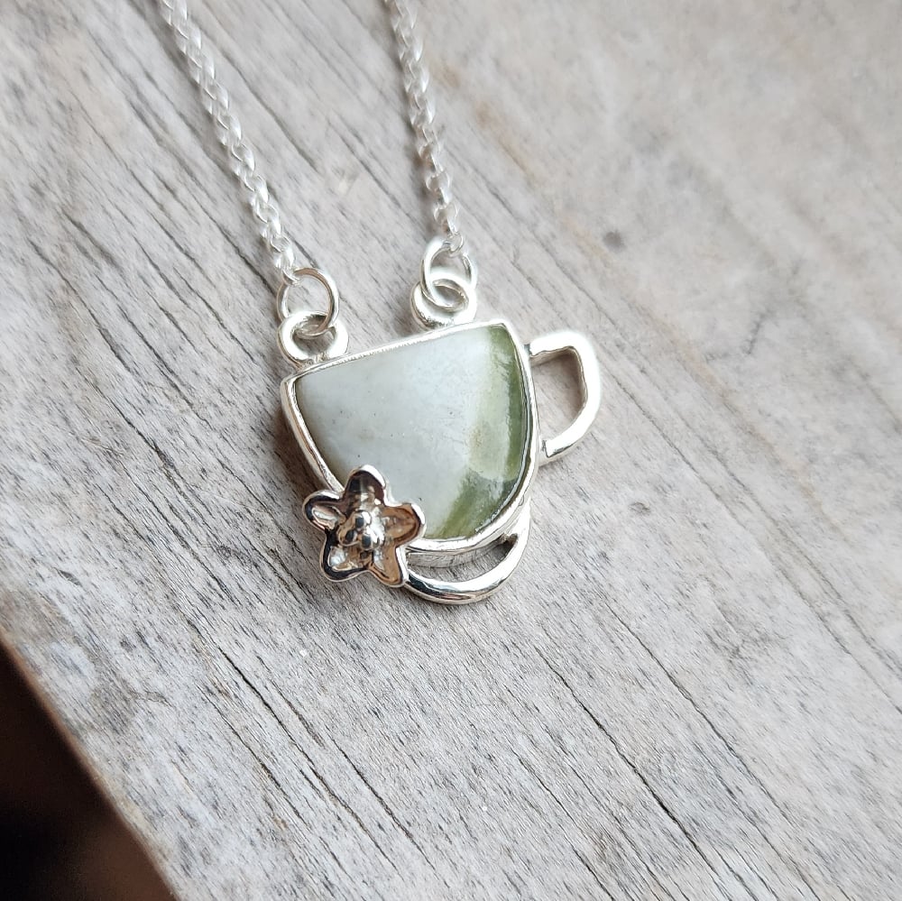 Image of Serpentine Demi Pendant — Cup of Renewal