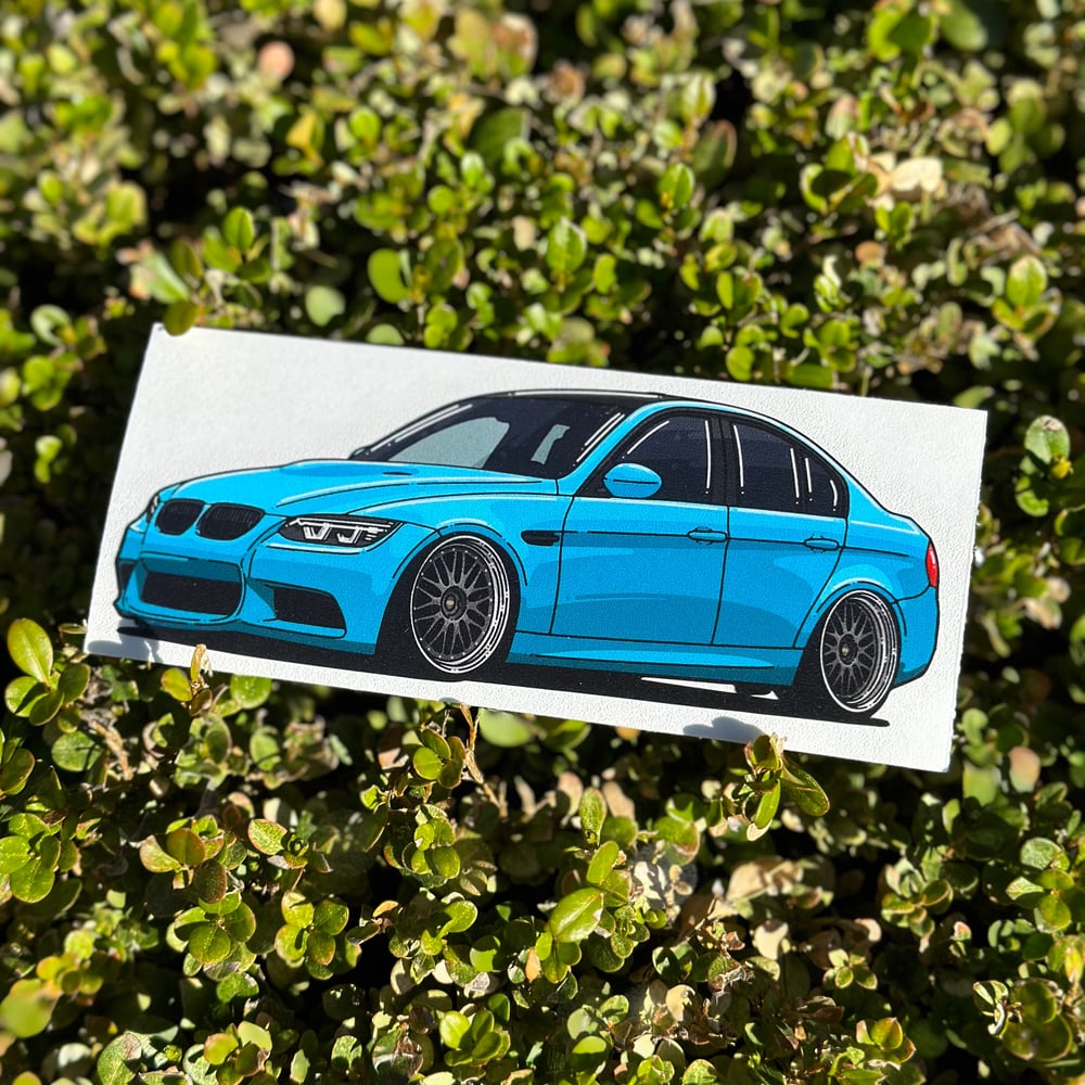 Keeping Up With The Bavarians — KUWTB Kustoms E90 Decal Sticker
