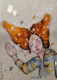 Image 5 of Clown, Chasing dreams (Series) Ink 