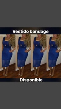 Image 1 of Vestido bandage 8276D