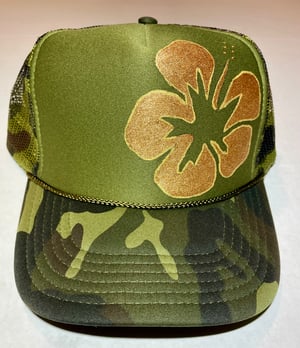 Image of Hand painted trucker #HP13