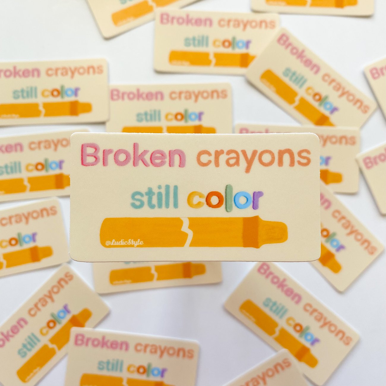 Broken Crayons Still Color Ludic Style