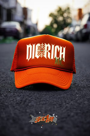 Image of Orange “TARGET” Trucker Hat