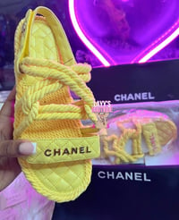 Image 2 of Chanel Rope Sandals 