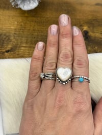 Made to size Mother of Pearl Ring