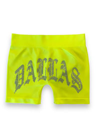 DALLAS BIKE SHORT 2.0 (NEON YELLOW)