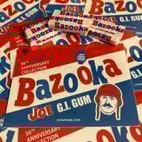 Image 2 of “Bazooka G.I. Gum” Die-cut Sticker
