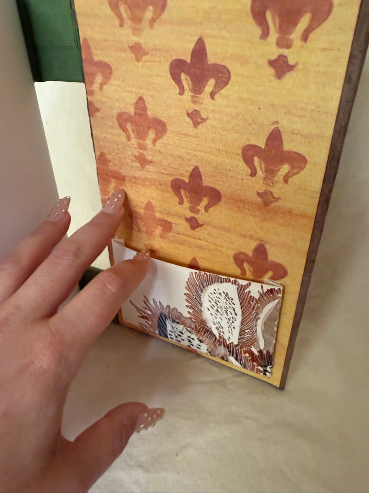 Image of Feathers: Handmade Blank Book