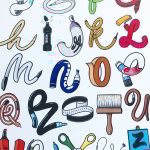 Image of 36 Days Of Type 2018 (A3 reprint)
