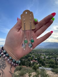Image 1 of Classy Jade Earring 