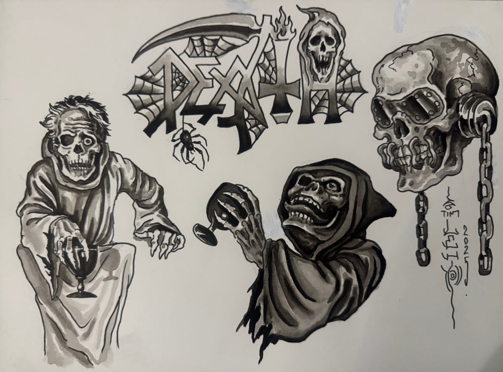 Image of Tim Lehi “Reapers & Wolves #167” Original Art