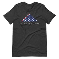 Image 6 of Folds of Honor USA Flag - Patriot - Unisex t-shirt from PatriotsCo.com