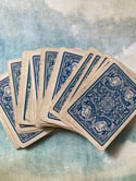 Jeu de 52 cartes anglais, vintage 